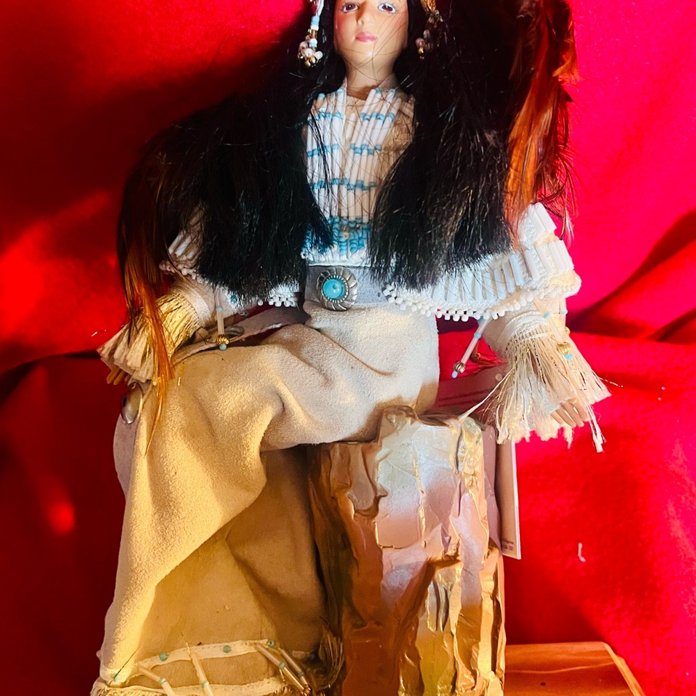 Mahala, Native American Collectible Figurine from Delly Reeves Glory Collection